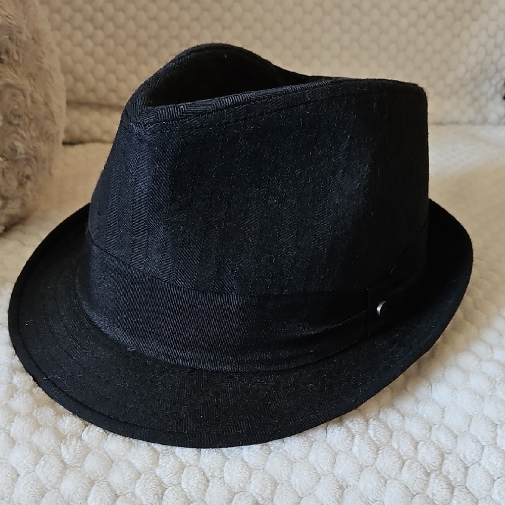 Stetson Stylish Black Fedora Hat - Picture 3 of 16